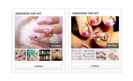 Japanese nail art pinterest boards